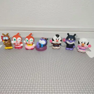 호빵맨 캐릭터 손가락 인형 7체 세트