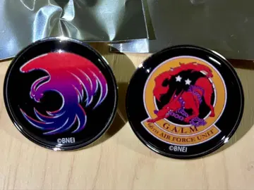 에이스 컴뱃 30th PHOENIX GALM 엠블럼 돔 핀 배지