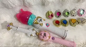 마법사 프리큐어 링클 스틱 플라워 에코 완드 링클스톤