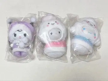 산리오 치비토모 눈의 정령 코기뮨 쿠로미 시나몬