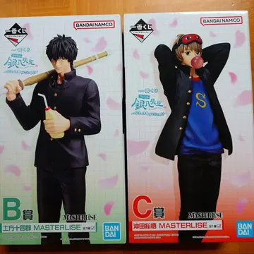 제일복권 은혼 긴파치선생 B상 C상 피규어 세트