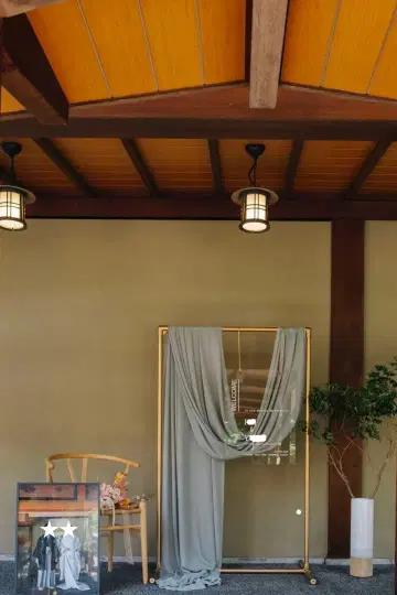 [ 럭셔리 4종 세트 ] 결혼식 웰컴 스페이스 구리 스탠드 일체