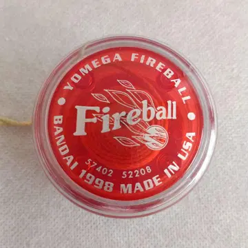 하이퍼 요요 파이어볼 빨간색 반다이 1998 귀중