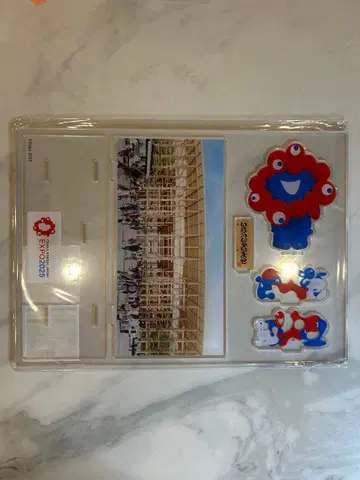 EXPO2025 미야쿠미야쿠 어서 오세요 대지붕 반지 아크릴 스탠드