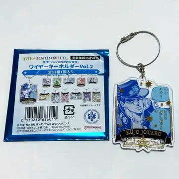 THE JOJO WORLD 와이어 키링 Vol.2 쿠죠 죠타로