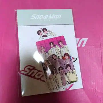 Snow Man 오사카 팝업 한정판 굿즈 스티커