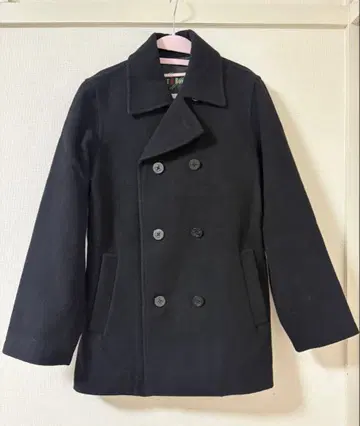 EAST BOY 피 코트 블랙 사이즈 9호