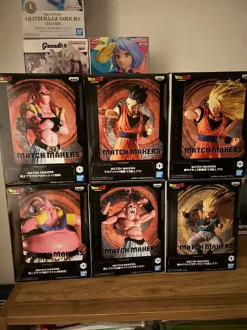 드래곤볼 세트2 MATCH MAKERS VS 마인 부우 6체 세트 개봉