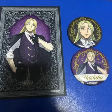 사카모토 데이즈 카가미네 캔뱃지 엽서 메디코스 점프 페스타