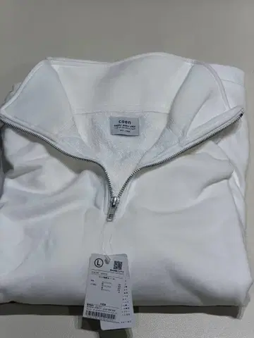 유나이티드 애로우즈 coen 하프 지퍼 루즈 실루엣 풀오버