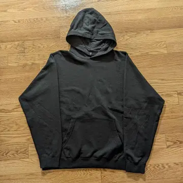 GU 블랙 XL 후드 부착 후드티