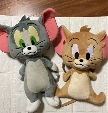 새상품 미사용품 [ 톰과 제리 ] 봉제 인형 백 2세트