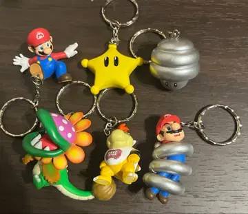 마리오 갤럭시 키링 피규어 초레어 레트로 상품
