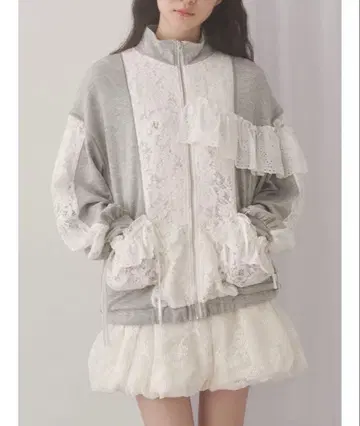 merry jenny 레이스 트랙 자켓