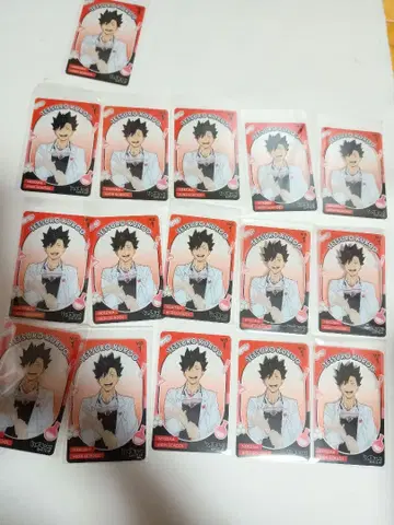 쇼와노트 점프 페스타 2026 하이큐 클리어 카드 쿠로오 16장