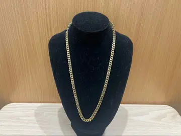 키헤이 체인 골드 컬러 목걸이 은 각인 마그넷 27.4g