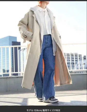 PAGEBOYLIM 루즈 트렌치