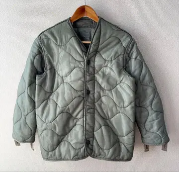 미군 M-65 필드 자켓용 라이너 퀼팅 포리지