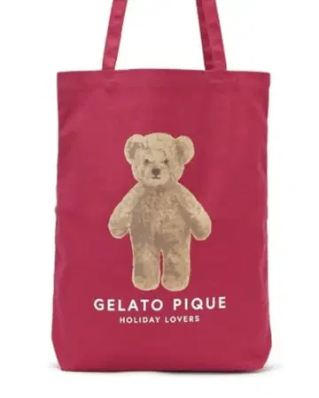 젤라또피케 베어 토트백 팝업