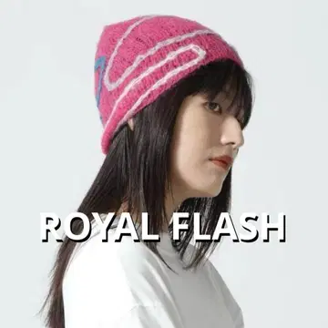 로얄 플래시 핸드메이드 울 비니 캡