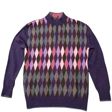 VUMPS 하프 지퍼 니트 스웨터