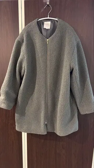 렙심 라이트 노카라 보아 코트