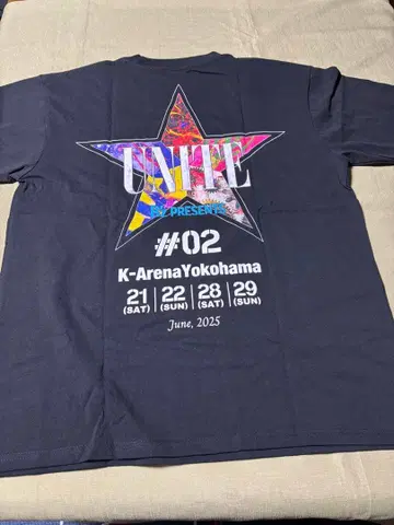 UNITE PRESENTS #02 티셔츠 L 사이즈