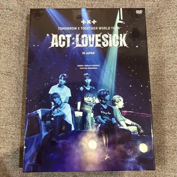 TXT ACT LOVESICK DVD 최초 한정판