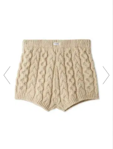 [ LILY BROWN ] 케이블 니트 숏팬츠