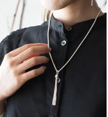 Hirabayashi Makiko 3way 태슬 목걸이