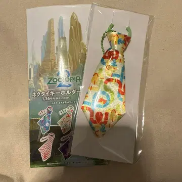 디즈니 주토피아2 넥타이 키링 게리