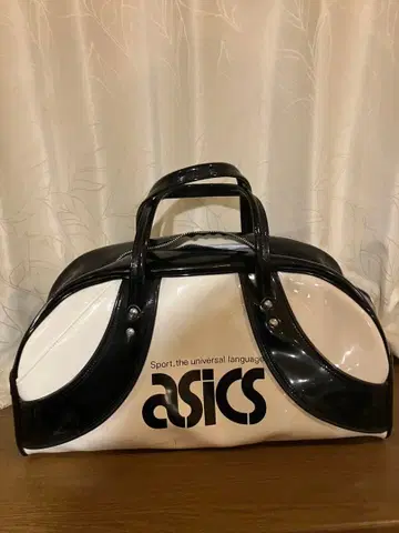 asics 스포츠 보스턴 백 화이트/블랙