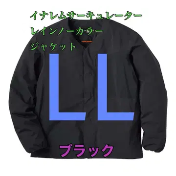 워크맨 이나렘 서큘레이터 레인 노카라 자켓 블랙 LL