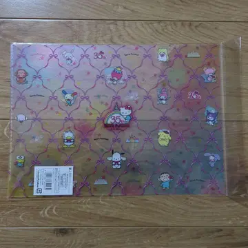 새상품 산리오 35주년 클리어 파일 산리오 캐릭터