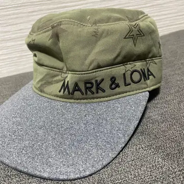 MARK & LONA 별 패턴 캡 M 사이즈