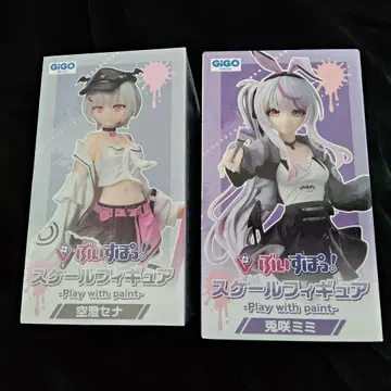 Vspo! 피규어 Play with paint 소라즈미 세나 우사기 미미