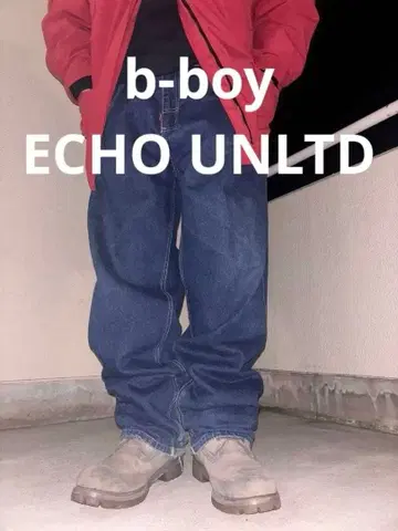 가격 인하 협상 ECKO UNLTD 인디고 블루 데님 90s 힙합