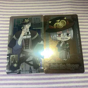 종말의 발키리 잭 더 리퍼 메탈 스티커