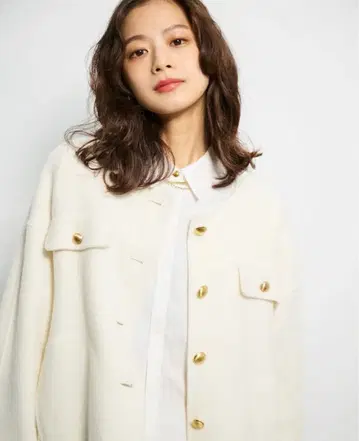 LOUNIE 루니 [super 100's] 리버 숏 코트