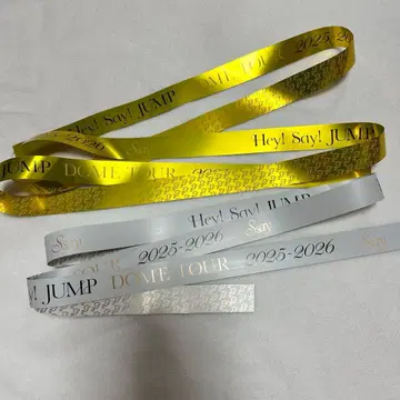 Hey!Say!JUMP S say 은색 테이프 흰금 2개 세트