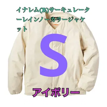 워크맨 이나렘 서큘레이터 레인 노카라 자켓 아이보리 S