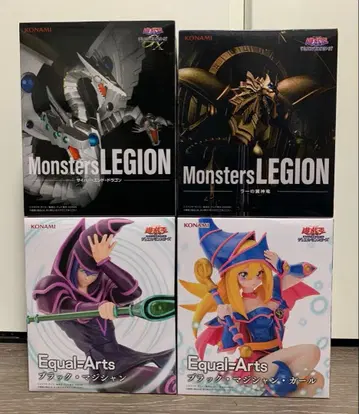 유희왕 피규어 4종 세트