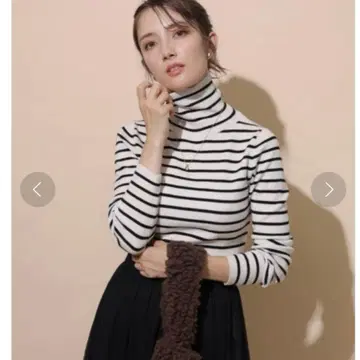 아푸와이저 리셰 심플 리브 터틀 니트