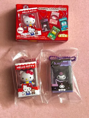 초코 박스 산리오 키티 쿠로미