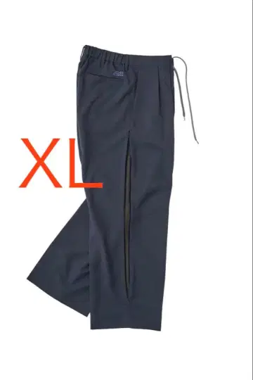 세단 올 퍼포즈 벤틸레이션 와이드 슬랙스 네이비 XL