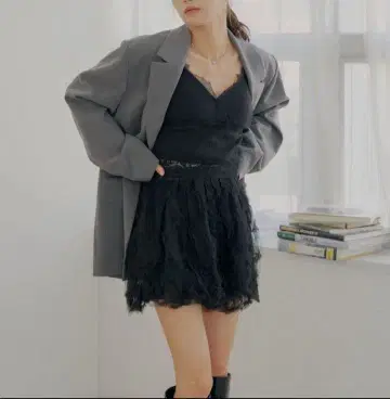 택 포함 미개봉 Chico 튤 티어드 벌룬 숏팬츠