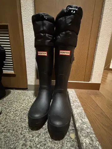 헌터 헌터 롱 부츠
