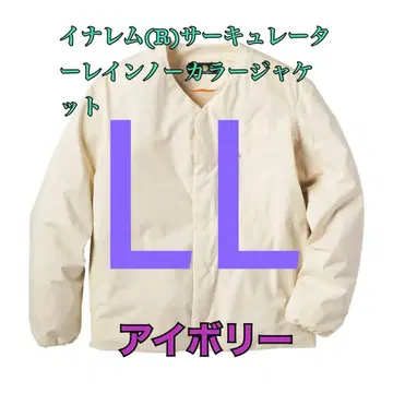 워크맨 이나렘 서큘레이터 레인 노카라 자켓 아이보리 LL