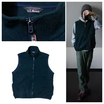 L.L.Bean 다크 그린 엘엘빈 플리스 베스트 스테디셀러 아웃도어