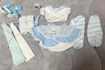 인형용 1/4 MDD 딜러 제작 아웃핏 세트 스카이블루